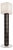 Handcrafted Ceramic and Glass Floor Lamp in Black Matt Glaze from Artem Zakharchenko-Halytskyi For Sale