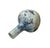 Oriental Blue Red Dragon Graphic Fat Body White Porcelain Art Vase For Sale - Image 4 of 17