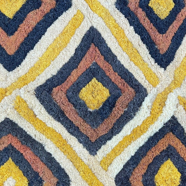 Early 20th Century Kuba Shoowa Square 24x20 Inch For Sale In Denver - Image 6 of 6