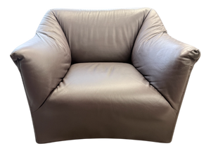 Tentazione Leather Chair by Mario Bellini for Cassina, 1970s