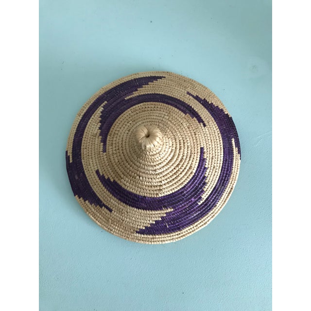 1980s African Lidded Basket For Sale - Image 4 of 11