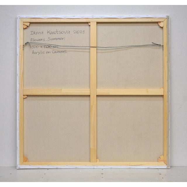 Flowers. Summer.Modern Original Hand Painting. Arts Bound For Sale - Image 6 of 11