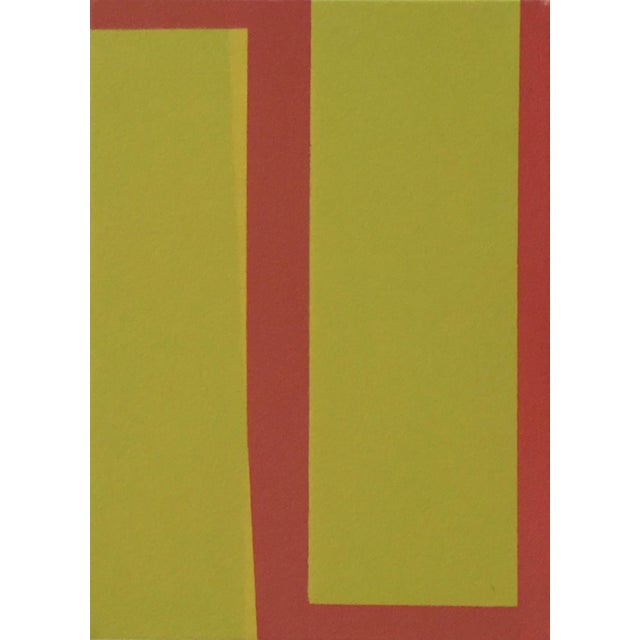"Gravitas" Contemporary Minimalist Geometric Oil Diptych Painting by Shyun Song - A Pair For Sale - Image 4 of 6