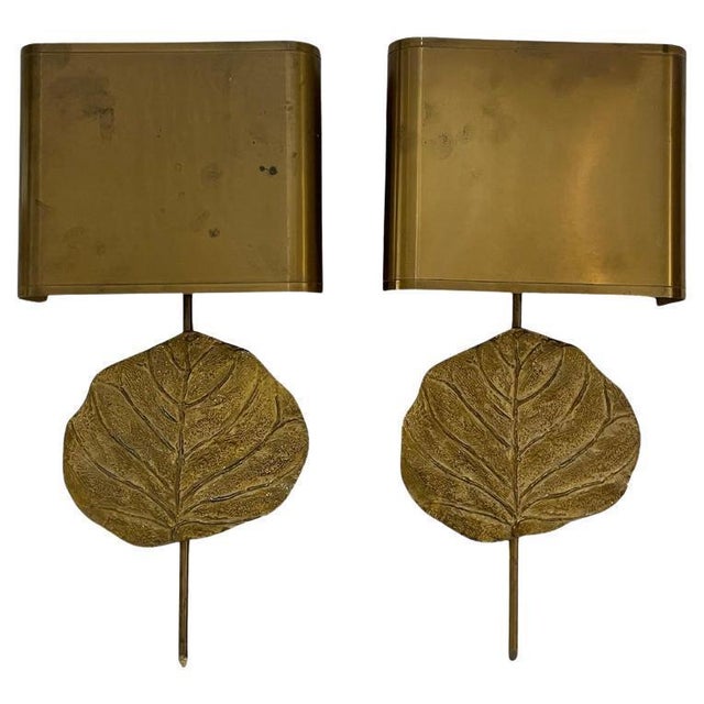 French Wall Lights from Maison Charles, 1970s, Set of 2 For Sale - Image 6 of 6