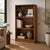 Mid-Century Modern Petite Vintage Teak Bookcase, Danish Modern, 1970s For Sale - Image 3 of 17