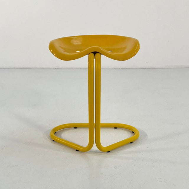 Postmodern Tractor Stool by Rodney Kinsman for Bieffeplast, 1970s For Sale - Image 3 of 12