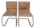 MR10 Rattan Cantilever Chairs, Set of 2 For Sale