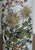 Ceramic Antique Chinese Qianjiang Cai Floral and Bird Hatstand Porcelain Vase With Mark For Sale - Image 7 of 9
