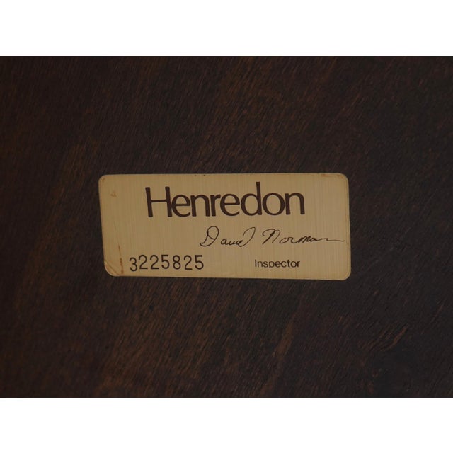 Henredon Mahogany King Size Poster Bed For Sale - Image 18 of 18