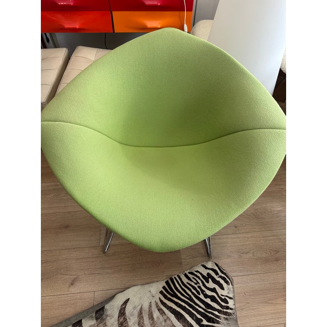 Harry Bertoia Vintage Diamond Chair by Harry Bertoia for Knoll International, 2010s For Sale - Image 4 of 5
