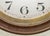German Art Deco Blue & White Ceramic Mantle Clock For Sale In New York - Image 6 of 10