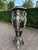 Late 20th Century 1990s Italian Baroque Black Silver Resin Display Pedestal For Sale - Image 5 of 13