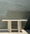 Vintage Cast Concrete and Travertine Console Table For Sale - Image 4 of 12