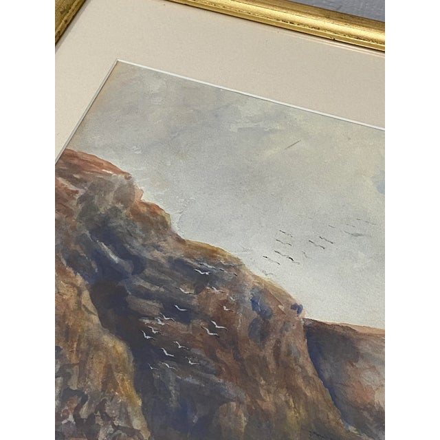 Early 20th Century John Henry Hill (1839-1922) Original Coastal Landscape W/ Figures C.1900 For Sale - Image 5 of 12