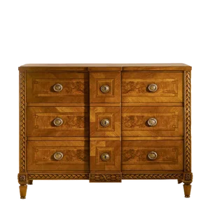 Italian Louis XVI Walnut Commode