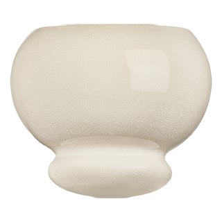 Mitzi Pia 10 in. 1 Light Wall Sconce in Aged Brass and Ceramic Butter Crackle Finish For Sale