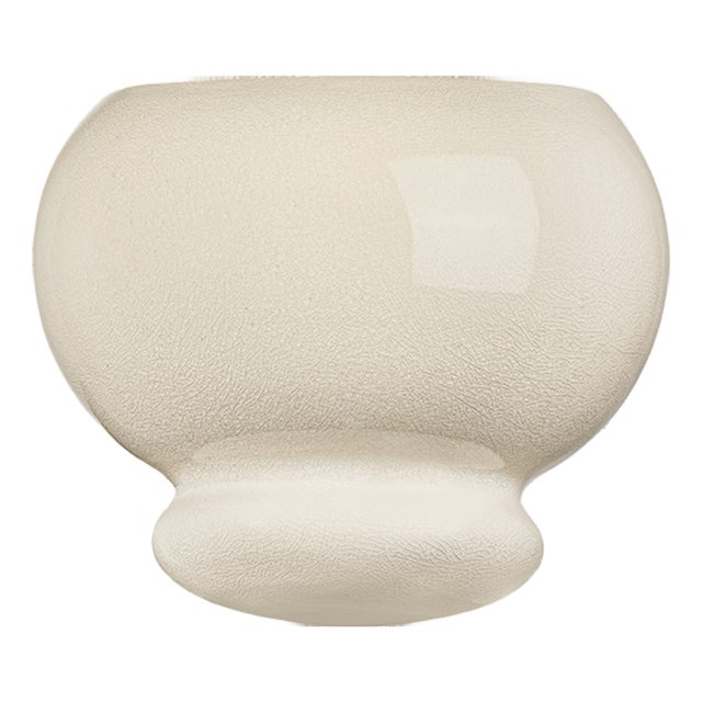 Mitzi Pia 10 in. 1 Light Wall Sconce in Aged Brass and Ceramic Butter Crackle Finish For Sale