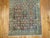 Persian Early 20th Century Zabihi Collection Rare Long Blue Gray Pink Persian Malayer Runner - 2'9" x 19'8" For Sale - Image 3 of 11