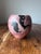 Contemporary Saggar-Fired Studio Pottery Vase Signed Cf For Sale - Image 3 of 10
