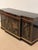 Black Lacquer Hand Painted Chinoiserie Credenza From Drexel Heritage For Sale - Image 10 of 12
