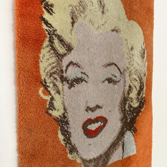 Large Andy Warhol Age Carpet Rug Signed | Chairish