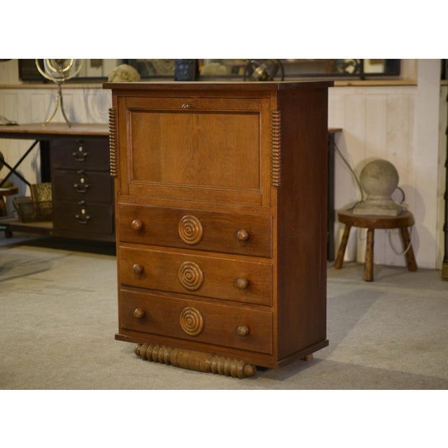 Secretary attributed to Charles Dudouyt, 1950s For Sale - Image 16 of 16