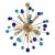 Blue Murano Style Glass Sputnik Multicolors Italian Handmade Chandelier from Simoeng For Sale - Image 8 of 8