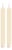 FIA Wick Ivory Taper Candle (Set of 2) For Sale