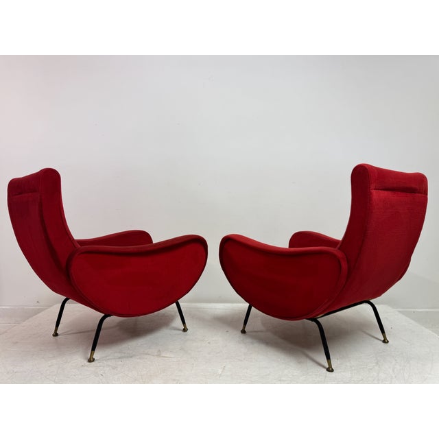 Mid-Century Italian Armchairs, 1960s, Set of 2 For Sale - Image 11 of 17