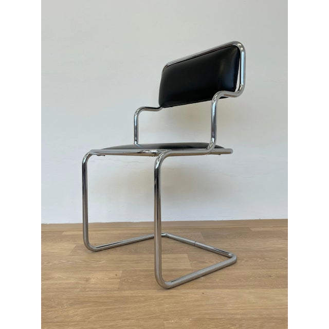 Mid-Century Chrome Chair by Arch, Ladislav Vrátník, Prague, 1970s For Sale - Image 9 of 11