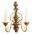 Florentine Hollywood Regency 2-Light Wall Lamp, Italy, 1970s For Sale