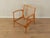 Wood Armchair in Cherry Frame, 1960s For Sale - Image 7 of 9