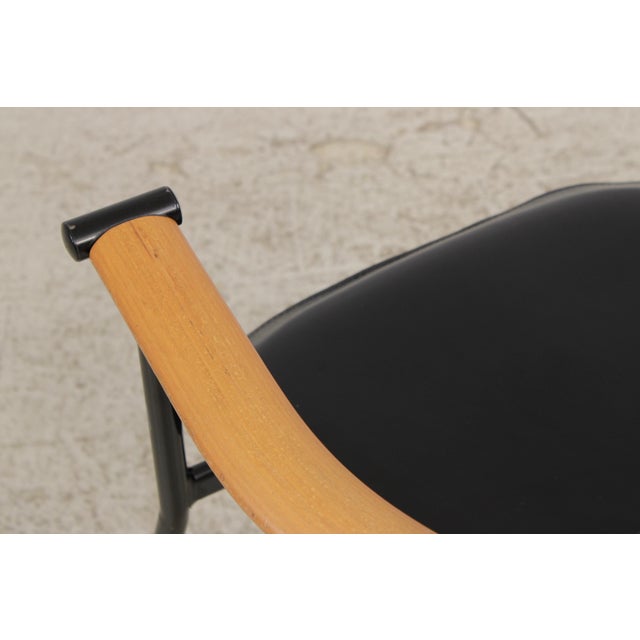 Arrbem Set of 4 Stiletto Arm Dining Chairs For Sale - Image 14 of 17
