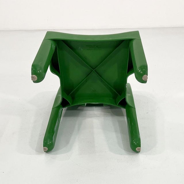Green Model 4868 Universale Chair by Joe Colombo for Kartell, 1970s For Sale - Image 13 of 15