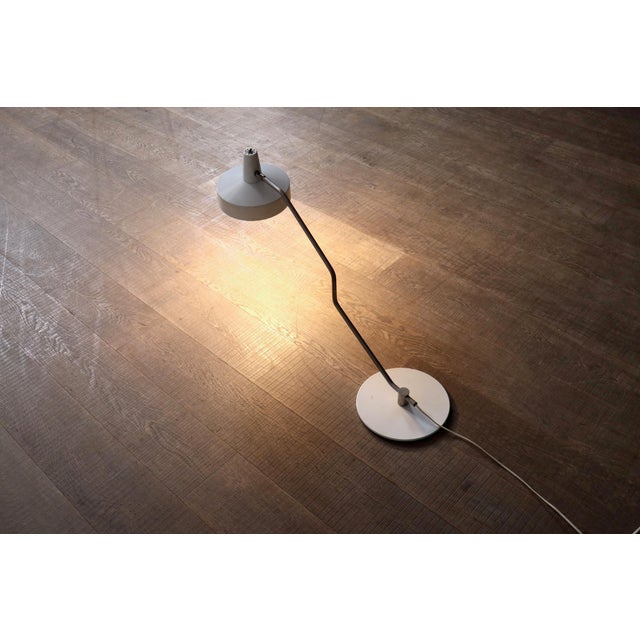 Metal Table Lamp by J. J. M. Hoogervorst for Anvia, Netherlands, 1950s For Sale - Image 7 of 10