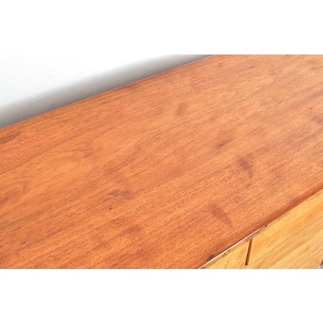 Large Vintage Chest of Drawers in Beech, 1950s For Sale - Image 9 of 14