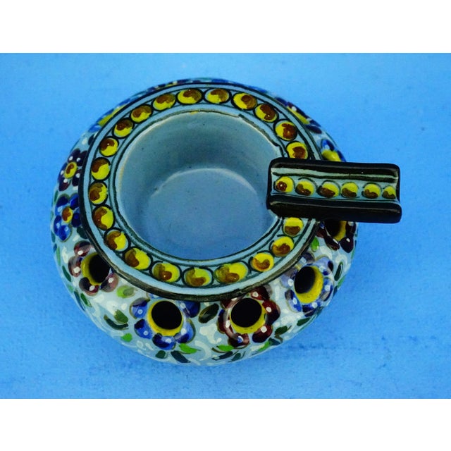 Vintage Ceramic Ashtray by Molaroni Pesaro, Italy, 1900 For Sale - Image 15 of 18