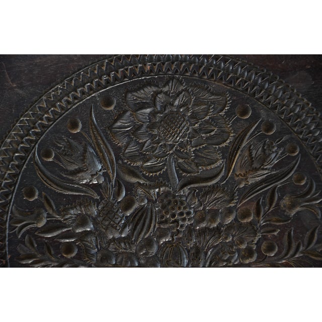 Rustic HandCarved Wood Wall Plaque Chairish