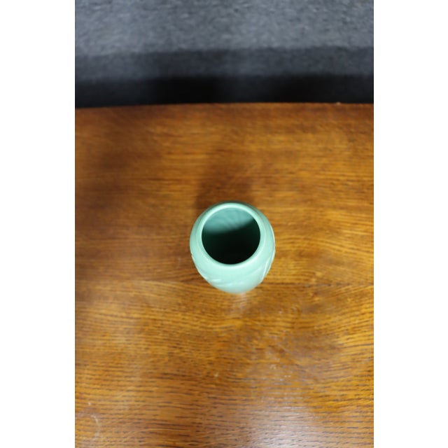 Rookwood Pottery 1937 Matte Green Vase, Form 4114 For Sale In Philadelphia - Image 6 of 9