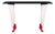 High Heels Console Table in Powder-Coated Aluminum by Altreforme For Sale