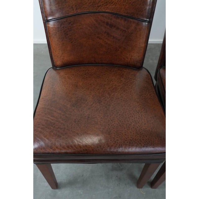 Sheepskin Dining Chairs, Set of 4 For Sale - Image 6 of 16