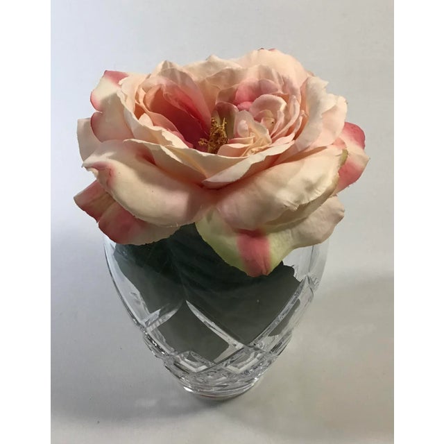 1990’s Cut Glass Small Urn Vase For Sale - Image 11 of 13