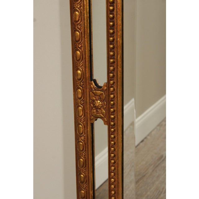 Mid 20th Century Large Ornately Gilt Carved Wall Mirror For Sale - Image 15 of 18