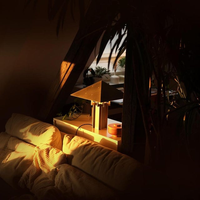 Pinnacle of Aphelion Aluminum Table Lamp by Bureau of Entropy For Sale - Image 6 of 7