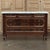 Mid 20th Century French Mahogany Louis XVI Style Commode With Carrara Marble Top For Sale - Image 5 of 18