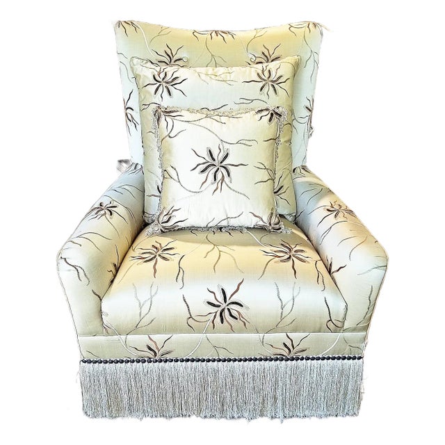 1990s Set of 2 Marge Carson Armchairs For Sale