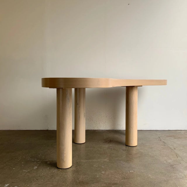 Curvas Desk in a Bleached Finish For Sale - Image 11 of 18