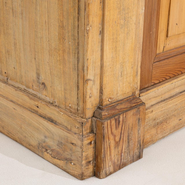 19th Century 19th Century France Antique White Wood Storage Cabinets & Cupboards For Sale - Image 5 of 10
