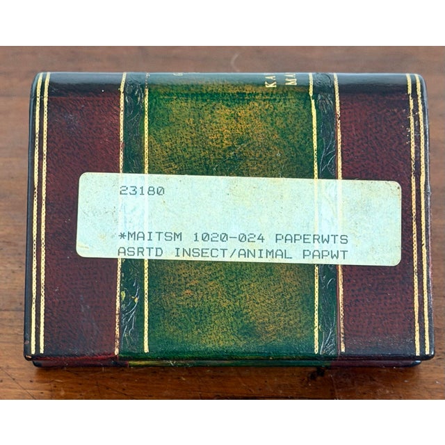 Maitland Smith Bronze Snail on Book Paper Weight For Sale In Savannah - Image 6 of 8