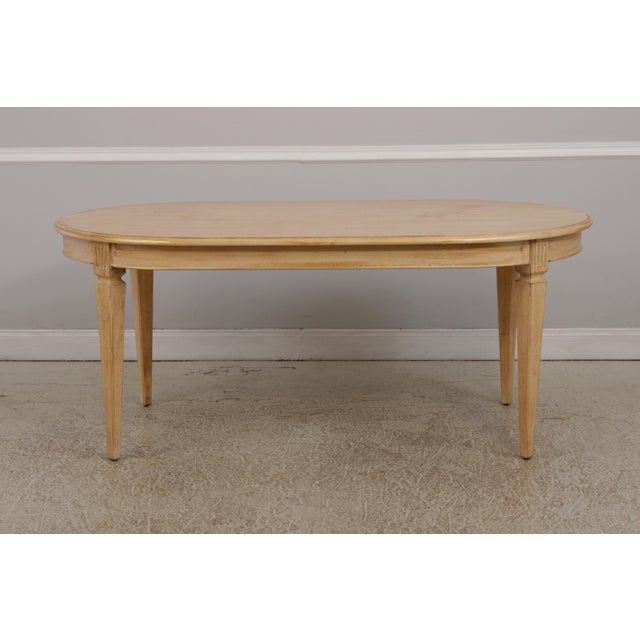 Age: Approx: 30 Years Old Details: Italian Neoclassical Design Quality Construction ‘Antique’ Gold Wash Finish Silk Blend...